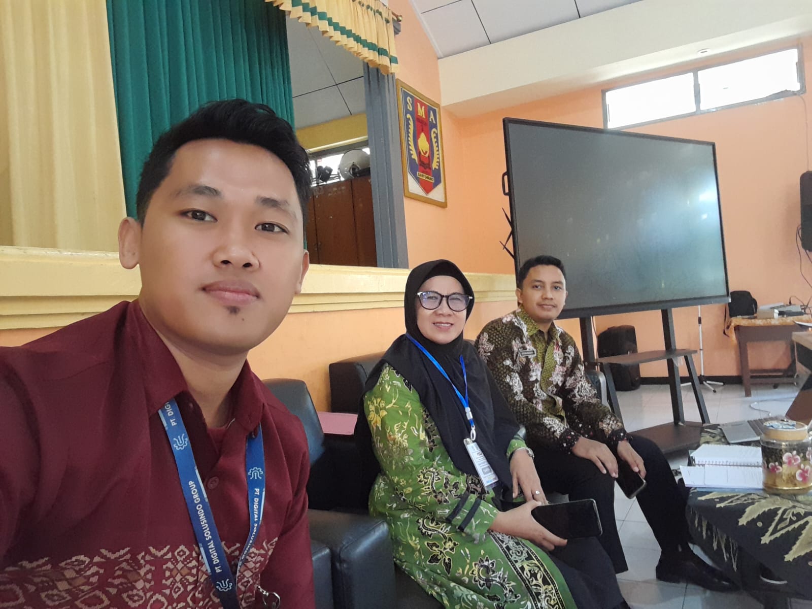 Digital-School.ID Dampingi Pelaksanaan Ujian CBT di SMAN 1 GIRI